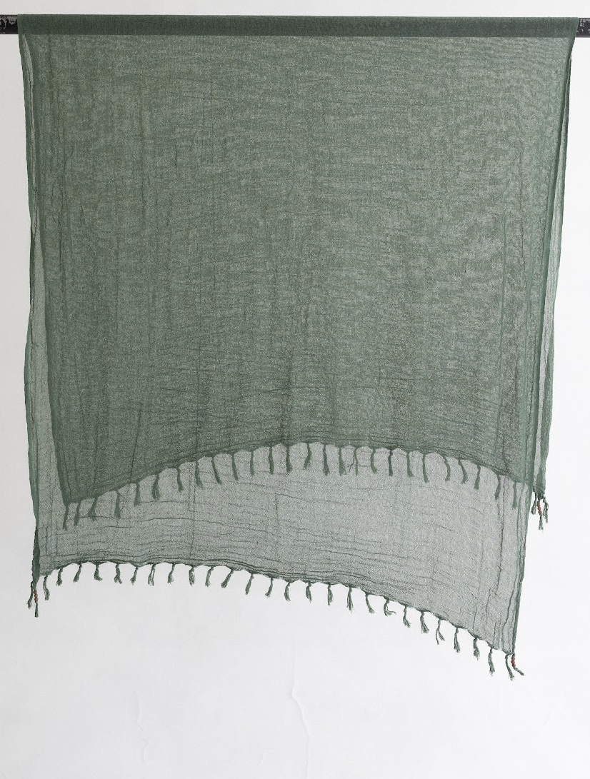 MOSS RAW COTTON SARONGS