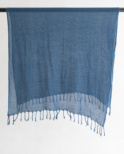 INDIGO RAW COTTON SARONGS