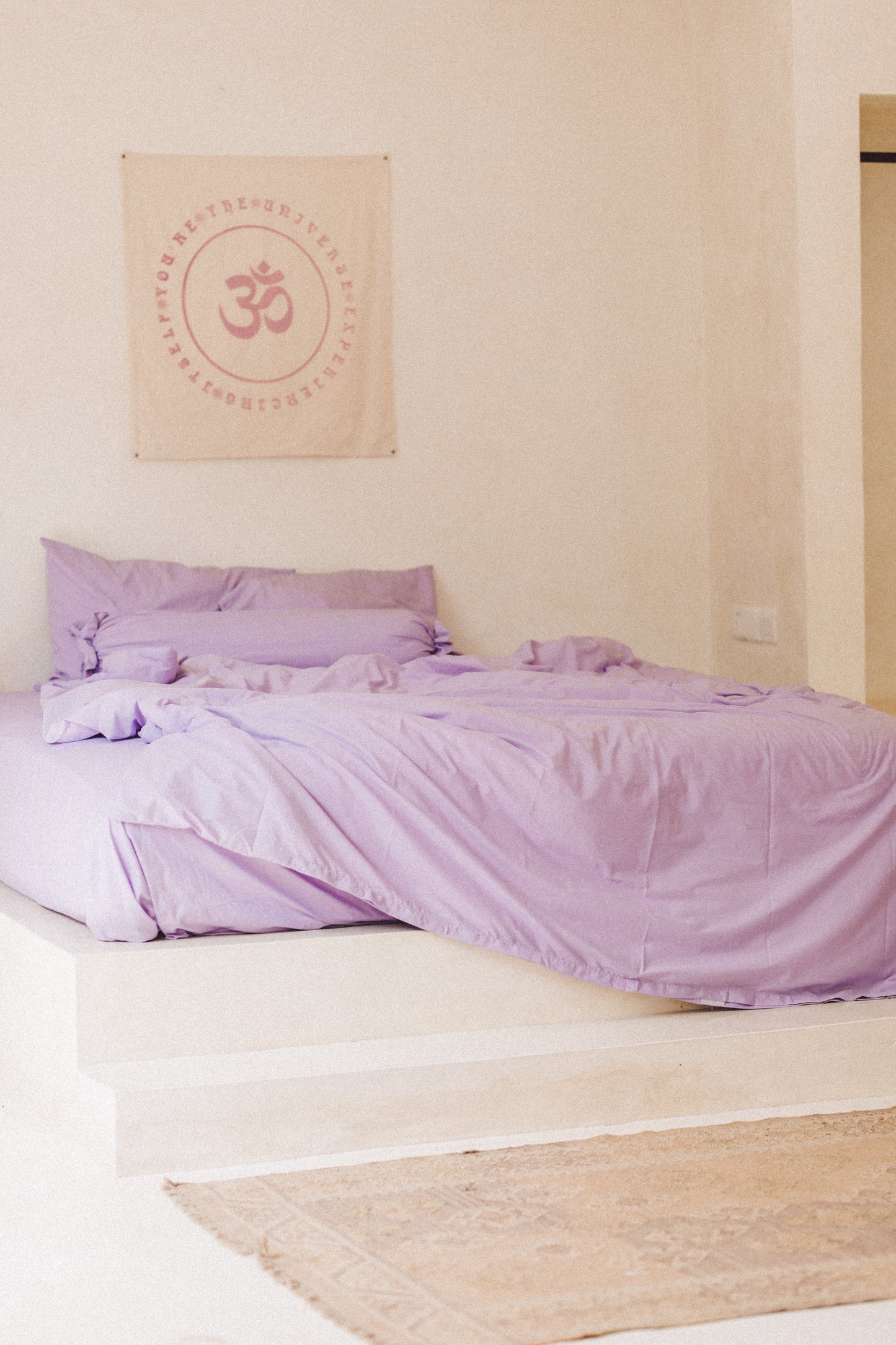 LILAC LOVE BED COVER SET