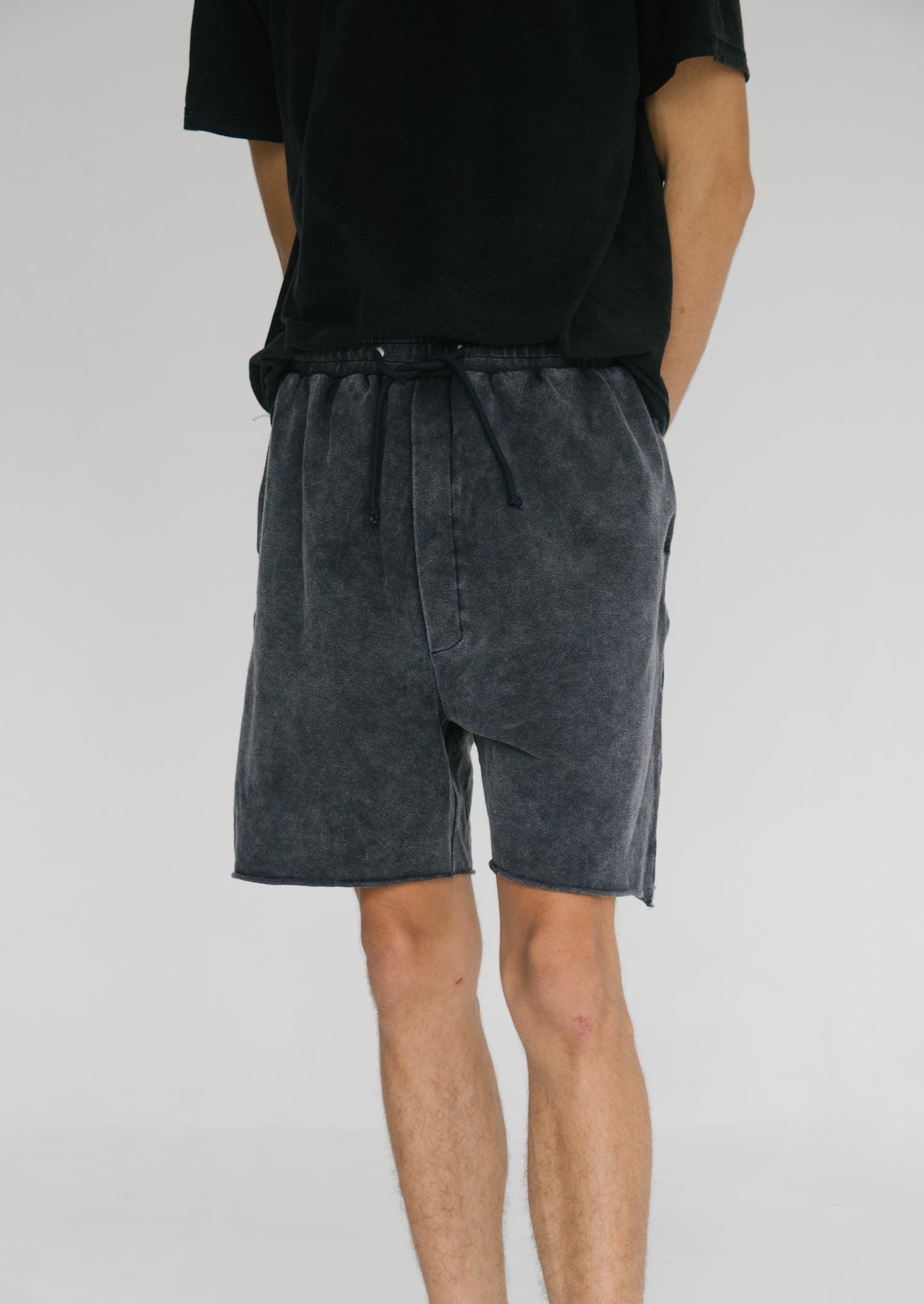 UNISEX SWEAT SHORTS MIDNIGHT