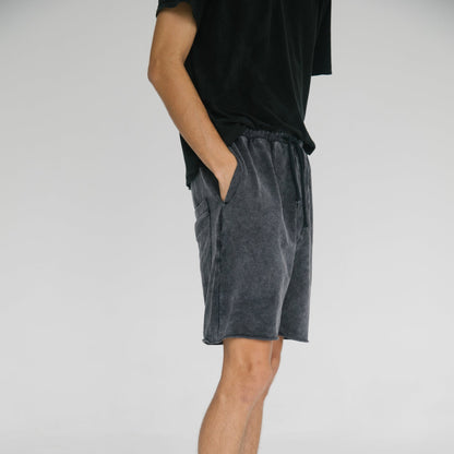 UNISEX SWEAT SHORTS MIDNIGHT